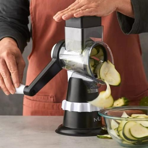 MIU Rotary Drum Grater with 4 Attachments
