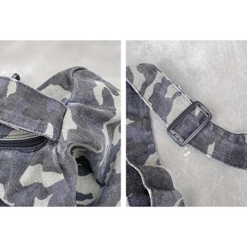 Crossbody Bags Camouflage Hobo Crossbody Bag Large Capacity Washable Zipper for Leisure Travel Shopping Hand Bag