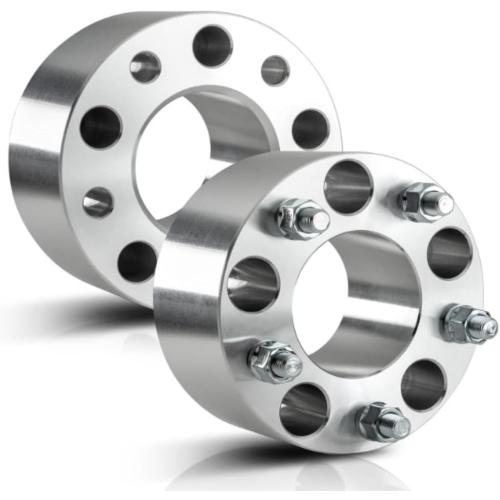 CWA Wheel Spacers 5x114.3 3 Inch or 76mm for Jeep TJ YJ SJ Ford Explorer Ranger Center Bore 1/2x20 Set of 2
