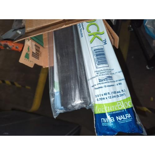 2 PACK MoistureBlock 100 sq. ft. Roll 30 x in. W x 40 x ft. L x 6 mm T Vapor Barrier Underlayment for Wood Laminate and Vinyl