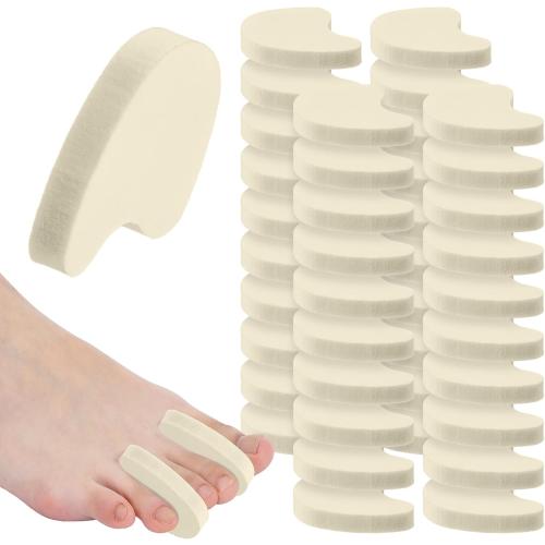 Honeydak 40 Pack Large Foam Toe Separators Spacers for Women Men