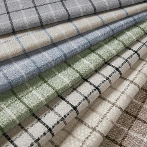Madison Park Plaid Window Curtain Thermal Insulated, 1 Panel, 50x63 Brown