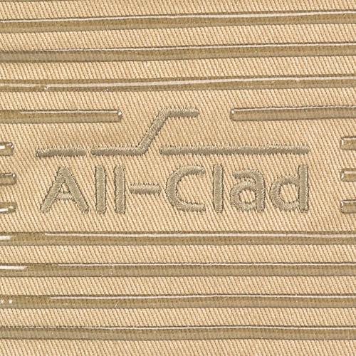 All-Clad Premium Pot Holder & Hot Pad: Heat Resistant to 500 Degrees - 100% Cotton, 10x6.25 Hot Pad for Kitchen and Barbeque, (2-Pack), Cappuccino