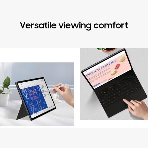 SAMSUNG Galaxy Tab S10  Book Cover Keyboard AI Key, Detachable Platform, PC-Like Experience, Adjustable Viewing Angles, Wireless Keyboard Sharing, US Version, Black