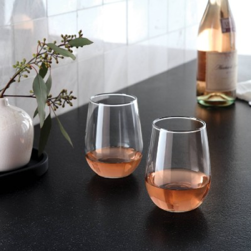15oz  Stemless Hutton Wine Glasses - Threshold™