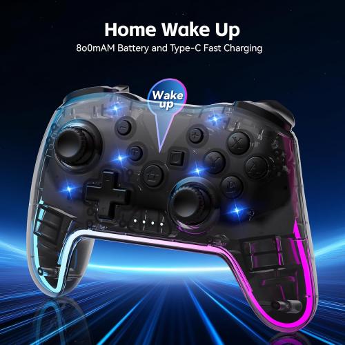 Wireless Pro Ergonomic Controller for Switch/PC/iOS/Andorid