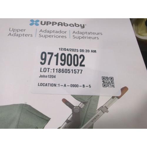 UPPAbaby VISTA Upper Adapters (for VISTA 2015-later)