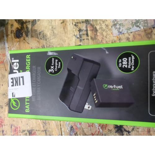 Digipower - BP-LPE17 digital camera battery & charger kit, Replacement for Canon LP-E17 battery pack - Black