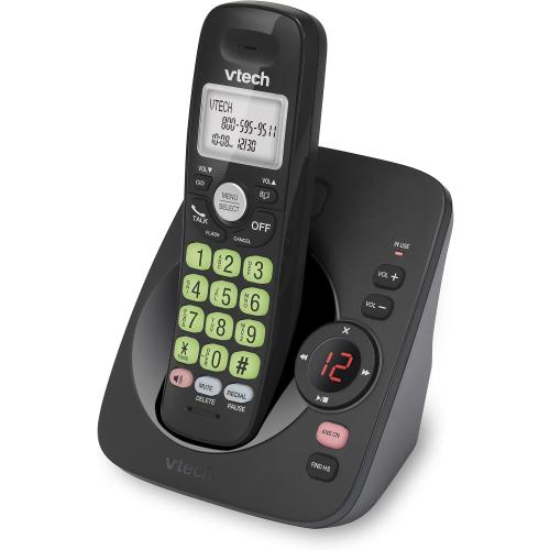 VTech VG134-11 DECT 6.0 Cordless Phone- Black