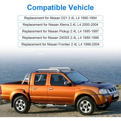 AW9206 Water Pump w/Gasket 2.4L L4 Compatible with Nissan Frontier 98-04
