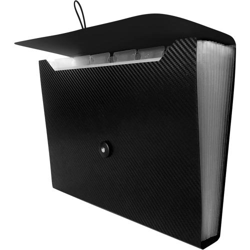 Cesil 13 Pockets Accordian File Organizer with Tabs Expanding File Folders