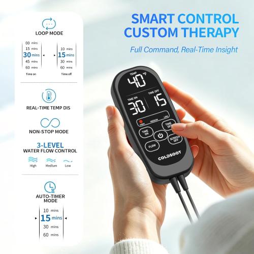 Programmable Timer Ice Machine for Knee After Surgery w/Temp Disp