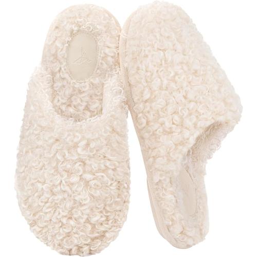 RockDove Women's Twirl Fleece Cozy Indoor Scuff Slippers