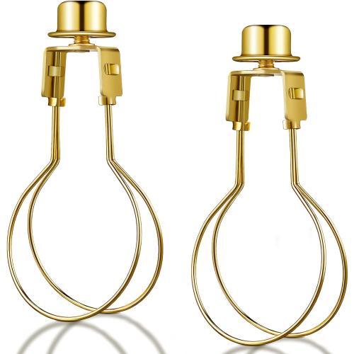Honoson Bulb Lamp Shade Light Bulb Clip Adapter Includes Finial and Lampshade Levellers for Replacement