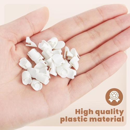 Landical 25pcs Door Screw Hole Plugs, Compatible with Therma-tru Door Frame