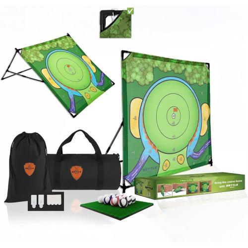 Chipping Game - The Original Portable Golf Game for Chipping Practice for Dads and Junior Golfers - Indoor and Outdoor