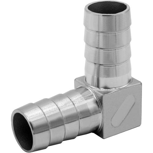 Beduan 1-1/2 Hose Barb Elbow 304 SS 90 Degree L Right Angle Barbed Fitting