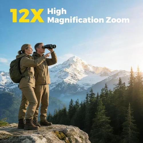 12x42 Binoculars for Adults High Powered Waterproof with Large View