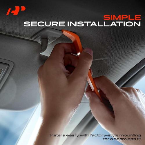 A-Premium Left Driver Side Sun Visor