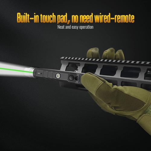 DEFENTAC 1600 Lumens Green Laser Light Combo for Rifle