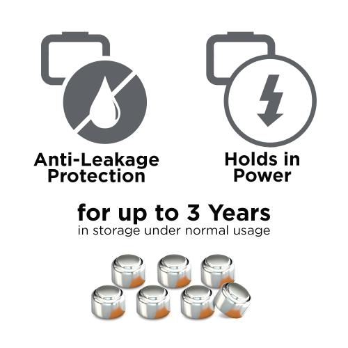 POWERMAX Zinc 312 Button Batteries (64-Pack)