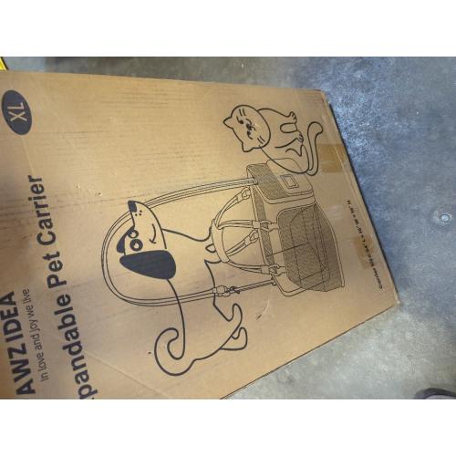 PAWZIDEA Expandable Pet Carrier for Small Cats & Dogs, TSA Airline Approved