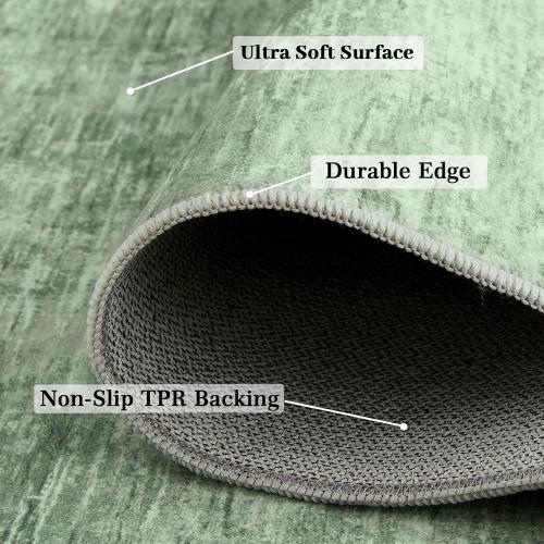 Area rug 8x10 green