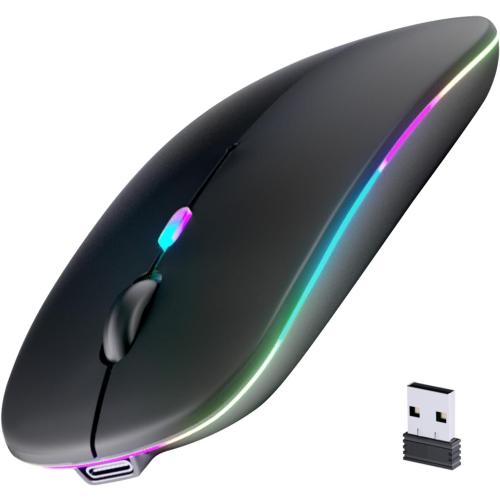 Wireless Bluetooth Mouse, Rechargeable