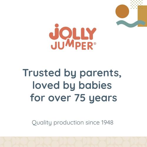 Jolly Jumper Classic (Black) with Stand - Original Baby Jumper, Indoor and Outdoor Exercise Saddle Seat, Adjustable Height, for Infants up to 28lbs