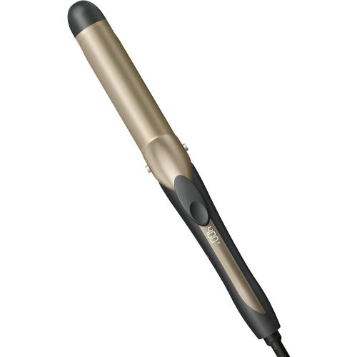 INFINITI PRO CONAIR Tourmaline Ceramic 1¼ Inch Curling Iron, 1¼-Inch Barrel Digital Hair Curler, Produces Loose Curls, 5 Heat Settings, For Use on Medium and Long Hair, Dark Grey