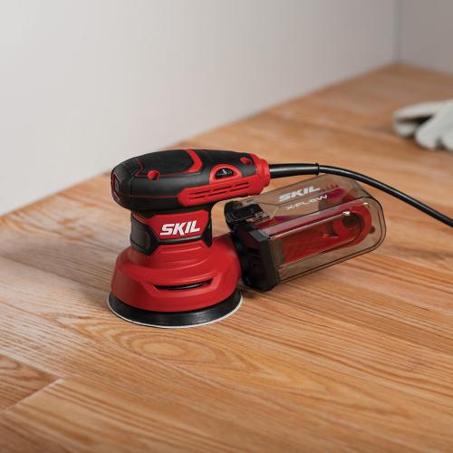 SKIL 120 Volts 2.8-Amp Variable Random Orbital Corded Sander with Dust Management