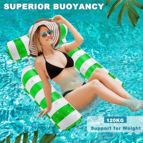 3 Pack 300 LB Pool Floats,Inflatable Pool Float Chair for Adults Swim Floating Party Vacation Fun and Rest