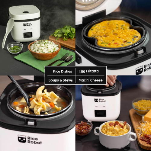 Rice Robot White 4.5 cups Rice Cooker