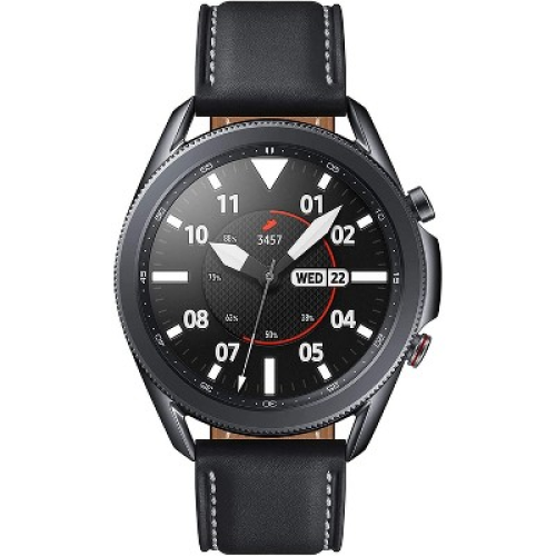 SAMSUNG Galaxy Watch 3 (45mm, GPS, Bluetooth, Unlocked LTE) Smart Watch with Health Monitoring, Fitness Tracking, and Long-Lasting Battery - Black