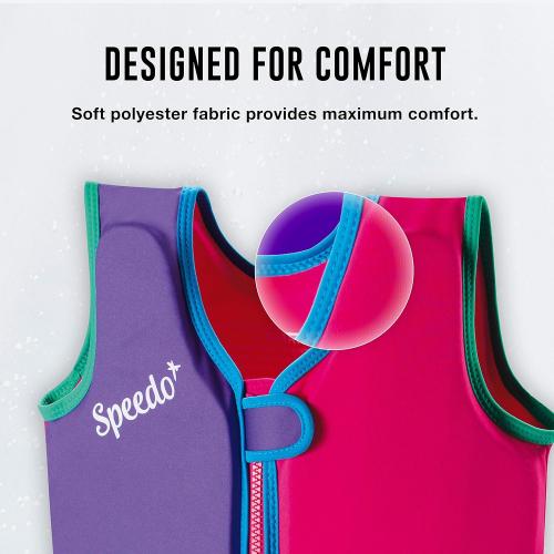 Speedo Unisex-Child Swim Flotation Classic Vest Begin to Swim UPF 50