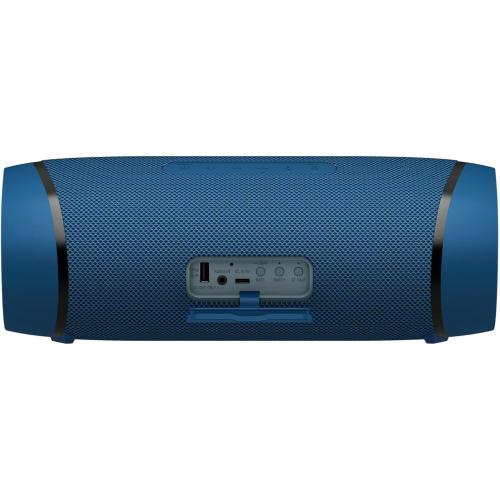Sony SRS-XB43 EXTRA BASS Wireless Bluetooth Powerful Portable Speaker, IP67 Waterproof & Durable for Home, Outdoor, and Travel, 24 Hour Battery, Party Lights, USB Type-C, and Speakerphone, Blue