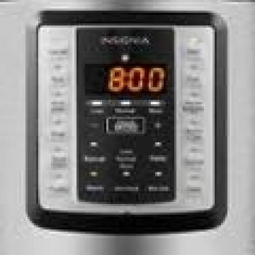 Insignia- 6-Quart Multi-Function Pressure Cooker - Stainless Steel