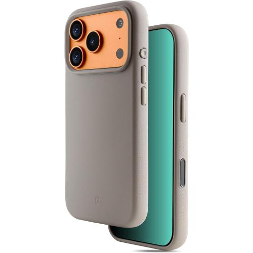 TineeOwl for iPhone 17 Pro Max Magnetic Case, Camera Control Button, Compatible with MagSafe, TPU, Minimalist, Slim/Thin, Grippy - Dune Series (Stone, iPhone 17 Pro Max)