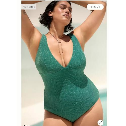 Andie Swim Mykonos one-piece swimsuit. Size S