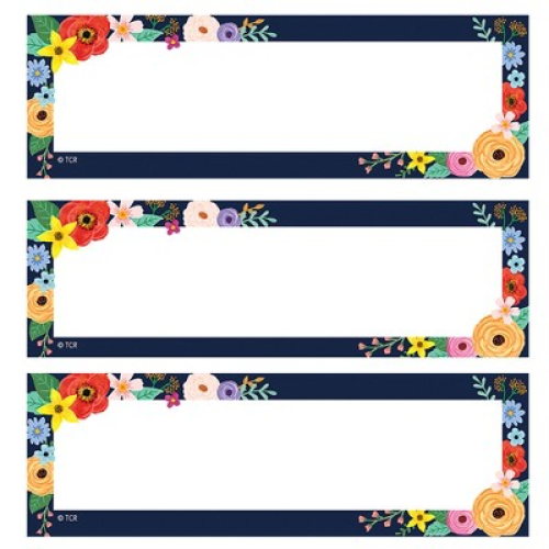 Teacher Created Resources® Wildflowers Magnetic Labels Accents, Pack of 20