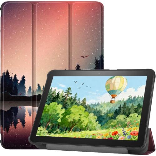 10 Tablet Case,2024/2022 Release.Auto Wake/Sleep Also, with Multi-Angle Viewing Stand.Incompatible with 10in iPad Samsung Android Tablet. (Dusk)