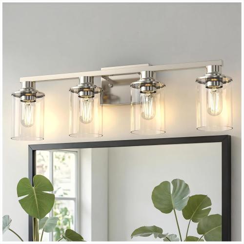 Vanity Light Fixture Over Mirror 4-Light