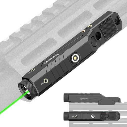 DEFENTAC 1600 Lumens Green Laser Light Combo for Rifle