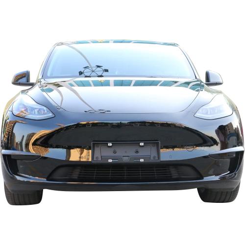 FREEMOTOR802 Fog Light Trims Fits 2020-2024 Tesla Model Y, Carbon Fiber Print
