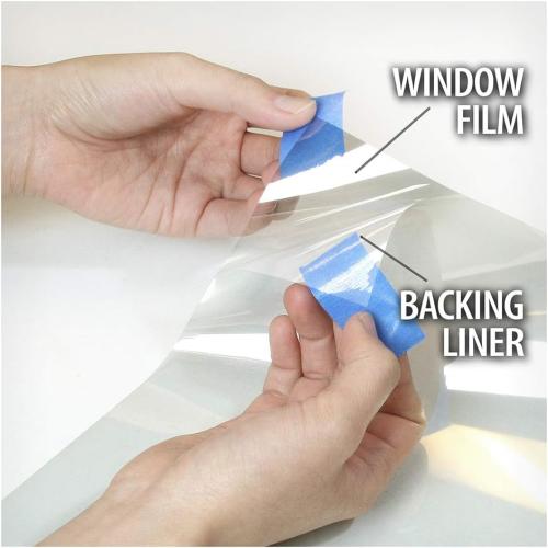 BDF S4MC Window Film Security and Safety 4 Mil Clear - 24in X 23ft