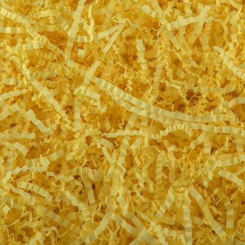 Caleihd Crinkle Cut Paper Shred Filler Gift Cushion Streamer Yellow