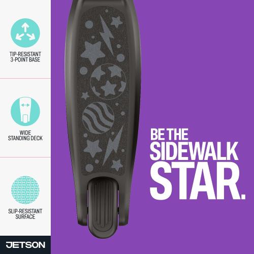 Jetson Scooters - Jupiter Mini Kick Scooter, Foldable, Lightweight, Portable WHITE