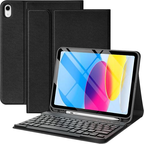 COLOR PINK ❗ ❗ COO Keyboard Case for iPad A16 11th/10th Gen, Detachable Bluetooth Keyboard