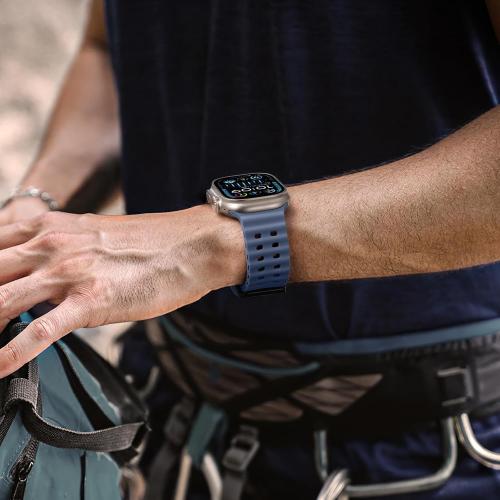 Odbeai Ocean band Compatible with Apple Watch Ultra 49/46/45/44mm Men