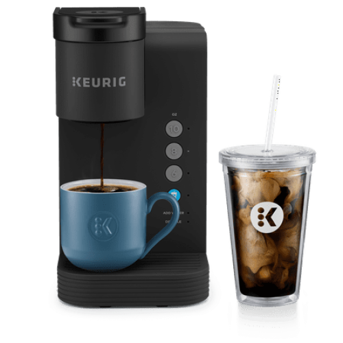 Keurig K-Iced Essentials Iced and Hot Single-Serve K-Cup Pod Coffee Maker, Black